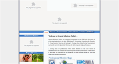 Desktop Screenshot of genesissolutions.co.in